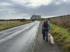Setting off from Lynemouth